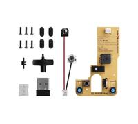 Quzenn For Bamboo Lab DIY 3D Printing Wireless Mouse Kit Model 002 Computer Mouse Components with Printer Parts and Hardware