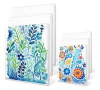 Quzenn Gel Plate, Gelli Plates-for Press-Art for Card Making, Scrapbooking-Monoprinting Print Plates(6 Pack), 8" X 10"+ 5" X 7"