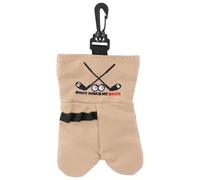Quzenn Golf Ball Storage Bag Holder This Funny Golf Gift is Sure to Make A Laugh Store Your Golf Accessories Stocking,Brown