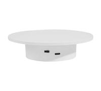 Quzenn Motorized Rotating Display Stand, 360 Electric Rotary Turntable Base Lazy Susan, Load-Bearing 11Lbs, for Photography