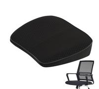 Quzente Adult Booster Seat for Car - Wedge Car Seat Cushions for Short People,Comfortable Car Accessories, Portable Breathable Auto Seat Pad for Driving Travel Daily Life Business Trip