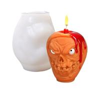 Quzente Halloween Resin Molds | Silicone Soap Mould | Spooky Halloween Mold for Epoxy Resin Plaster Aromatherapy Decoration Crafting Projects