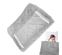 Quzente Heated Throw Electric Blanket, Heated Blanket Single, Heating Blankets, 45° Constant Temperature, Machine Washable, Soft Flannel, Full Body Warming, Sofa Bed Office Use, 60x80cm