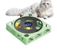 Quzente Phonograph Puzzle Toys For Cats, Interactive Cat Jigsaw Puzzle Toy, Cat Enrichment Snack Game Maze Toy Puzzle Toy, Maze Game Puzzle Box Cat Toys For Bored Indoor Cats