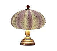 Quzente Sea Urchin Shell Night Light, Cute Animal Beach Light, Creative Led Desktop Decorative Night Lamp, Fun Decorative Accessory for Bedroom, Living Room and Bedside Table (C)