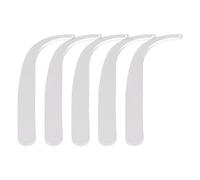 Quzente Try Sticks Earrings, 5 Acrylic Earring Try- Stick, Transparent Try- - Earring Display Prop Tool, Ear Stud Display Curved Strip For Mall Retail Store And Home Use