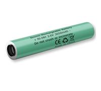 Quzmo 75375 Rechargeable Batteries, 3.6V 3650mAh Ni-MH Battery for Streamlight Stinger Parts XT, DS, LED HP, 75175 75300 75500 75810 76000 76300 PolyStinger, Pelican M9 Flashlight 1-Pack