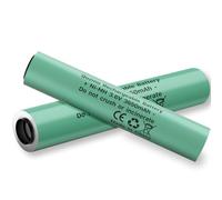 Quzmo 75375 Rechargeable Batteries, 3.6V 3650mAh Ni-MH Battery for Streamlight Stinger Parts XT, DS, LED HP, 75175 75300 75500 75810 76000 76300 PolyStinger, Pelican M9 Flashlight 2-Pack