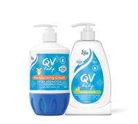 QV Happy Skin, Happy Baby Bundle, essentials and gifting: Baby Gentle Wash500g,Cream500g