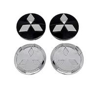 QVBGFF 4 pack Wheel Hubcaps/Styling Badge Stickers,for Mitsubishi Lancer EVO X Galant 2007-2016 Waterproof Dustproof/scratchproof,Car Accessories