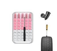 QVBGFF 40 Pcs Rubber Tire Repair Nails,for Ford Transit | Tourneo Custom 2023-2024 2025,include in two sizes,Fast Fix Tool,with Screwdriver,for Car Motorcycle
