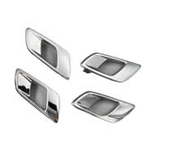 QVCTADPC Door Inner Handle Chrome and Silver 2012-2019 2015-2019 bt50(Chrome L)