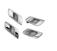 QVCTADPC Door Inner Handle Chrome and Silver 2012-2019 2015-2019 bt50(Matt Silver R)