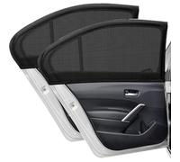 QVEDJUVXZ 2 Pack Car Window Shades for Baby, for VW Amarok 2009-2024 2025 Stretchable Breathable Rear Sun Shade Baby Effectively Blocks Rays Glare