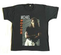 Qvftre Michael Bolton T Shirt 90'S 1991 Tour Concert POP Singer! Black