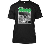 Qvftre Sleep T, Sleep, Band, Stoner, Doom - TEE T-Shirt Preshrunk Cotton Black