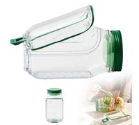 Qvhgnxcm Salad Pod, Fresh Salad Bowl, Vertical Layering Container Salad Pods Built-in Bowl Design Compact Smart Container for Lunch Separating Wet and Dry for Meal Prep