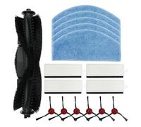 QVIBRKQQZ Main Side Brushes, Filters and Mop Cloths Kit .Compatible for Laresar Mars01 / Lubluelu SL68. Robot Vacuum Cleaner Accessories(B)