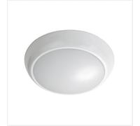 QVIS Taurus 2 Tri-Colour Bulkhead Light 3000K/4000K/6000K, Hinged Gear Tray, Screwless Design, IK10, IP65 Ingress Protection
