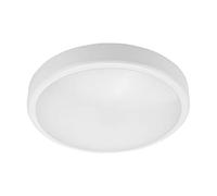 Qvis Taurus Bulkhead LED Light - Slim Tri Colour - 325mm - IP65-10w/13w/16w/20w - 105lm/w - 3K, 4K & 6K - Adjustable - Ceiling Light