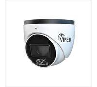 QVIS TURNDA-6IL-FW 6MP S4-C Range Dual Light IPC Turret CCTV Camera 2.8mm Lens, Support P2P And SMD Function, Auto day/night Switch, IP67, White
