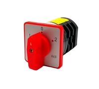 QVIVFYBOE Cam switch 380VAC 20A 4KW 12 Terminals 3 Positions Rotary Selector Cam Changeover Switch(HZ5-M04)