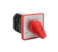 QVIVFYBOE Cam switch HZ5D-20/4 L02 L03 M04 20A 4kW 2 3 Positions 2 Poles Rotary Cam Transfer Switch(20A 4kW M04)