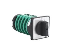 QVIVFYBOE Cam switch KDHC-32/3X7-5 690V 32A 7 Position 1-7 20 Screws Green 7 Sections Welding Machine Connection Rotary Changeover Switch