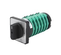 QVIVFYBOE Cam switch KDHC-32/6x10-6 32A 10 Position 6 Pole Fine-Tuning Welding Machine Rotary Selector Cam Switch(32A with panel)