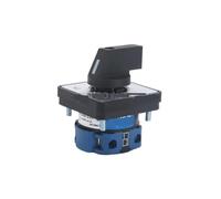 QVIVFYBOE Cam switch SZW26/LW26-20 20A 660V 1-pole 4-terminal rotary cam switch 64×64 × 48×48 mm(C02.1 OFF ON 64X64mm)