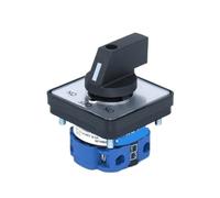 QVIVFYBOE Cam switch SZW26/LW26-20 20A 660V 1 Pole ON OFF ON Power Supply 3 Changeover Selector Universal Cam Switch(D101.1 ON OFF ON 64)