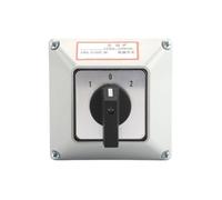 QVIVFYBOE Cam switch SZW26/LW26-32 32A 3 Position 2 Phase 8 Screws Automatic Universal Changeover Rotary Knob Cam Switch