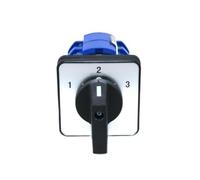 QVIVFYBOE Cam switch SZW26/LW26-63 1-3.2 63A 660V 2-pole 3-circuit Rotary Cam Switch With 8 Terminals