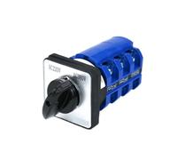 QVIVFYBOE Cam switch SZW26/LW26-63 63A 2 Position 3 Pole 12 Terminals Silver Contact Ganrator Universal 220V-380V Voltmeter Transfer Cam Switch
