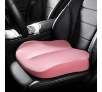 QVMQVM Car Booster Seat for Short Drivers, Car Seat Cushion for Adult, Padded Automotive Pillow for Driving Seat for Auto SUV Truck Van Home Office,Pink