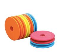 Qvorlth fishing rig holder 100pcs EVA Foam Fishing Line Winder Spool Set With Pins Compact Rig Organizer And Storage Tool