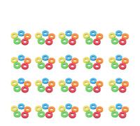 Qvorlth fishing rig holder 100pcs EVA Foam Spools Fishing Winding Board Hook Line Tackle Spool Trace Wire Swivel Fish Tools