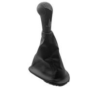 QVQOJCTH Car Parts 5 Speed Car Manual Gear Shift Knob with Boot Shifter Lever for Chevrolet for Holden Barina Spark M300 2011-2015(Black)