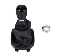 QVQOJCTH Car Parts Car Gear Shift Knob Head 5/6 Speed Gear Shift Lever with Gaitor Boot Cover for Seat Leon MK1 for Toledo MK2 1998-2005(5 Speed)