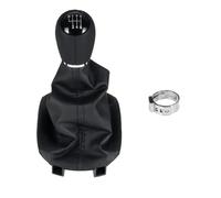 QVQOJCTH Car Parts Car Gear Shift Knob Head 5/6 Speed Gear Shift Lever with Gaitor Boot Cover for Seat Leon MK1 for Toledo MK2 1998-2005(6 Speed)