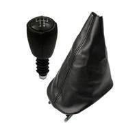 QVQOJCTH Car Parts for Seat Leon 1M1 for Toledo II MK2 1998-2006 Leather Gear Box Gear Shift Knob Gaitor Boot Cover Car Accessories(B0523-K0621)