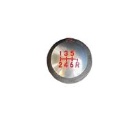 QVQOJCTH Car Parts Leater 5 6 Speed Gear Shift Knob for Civic Type R FK8 FL5 for GK5 GR9(AL 6speed)