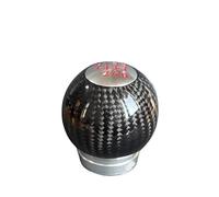 QVQOJCTH Car Parts Manual 6 Speed Racing Carbon Fiber Gear Shift Knob for Toyota GT86 for Subaru BRZ WRX STI(6R)
