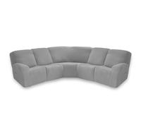 QVQV Corner Non Slip Sofa Cover Sofa Covers 5 Seater Sofa Slipcovers, Recliner Chair Cover Settee Covers,Recliner Sofa Cushion Covers,Chair Covers for Armchairs(#10,7-pack)