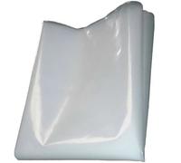 QVS Shop 4M X 2M Clear Polythene Sheeting 125Mu / 500G Plastic Sheet Protection Cover