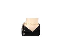 QWALIT Gold Chain Belt for Women - Fashion Silver Waist Chain With Star, Butterfly, Heart - Metal Belt, 39.4 inches (Gold Chain), 1 inch (Star Chain), Metal, alloy
