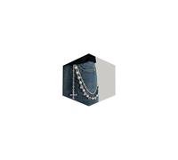 QWALIT Silver Cross Pants Chain for Men Pocket Chain for Pants Dainty Trendy Pearl Jean Chains for Women Colorful Heart Rhinestone Biker Jean Chains Punk Hip Jewelry Party Music Festival Accessories