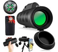 QWAXTRIW QWAXTRIW 40x60 HD Small Portable Monocular Binoculars Adult Child BAK4 Prism Waterproof Mobile Phon