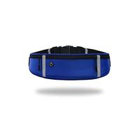 QWAXTRIW QWAXTRIW Ultra-Slim Unisex Waist Bag with Waterproof Design - Perfect for Outdoors (Deep Blue)