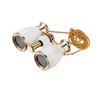 QWAXTRIW QWAXTRIW4X30 Binocular Telescope Opera Glasses Coated Theater Glass Retro Binocular with Chain Telescopio Lady Gifts 4 Colors